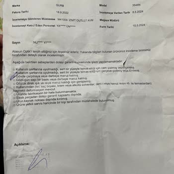 Rayban Güneş Gözlüğünde Kronik Çerçeve Soyulması