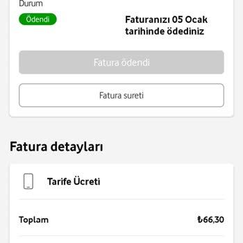 Vodafone'nun 6 Kat Zamlanan Tarifeleri