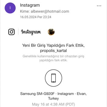 Instagram Hesabım Çalındı