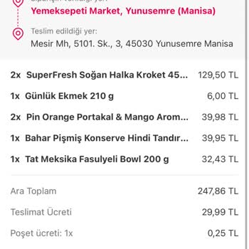 Tat Meksika Bowl Yemek Sepeti