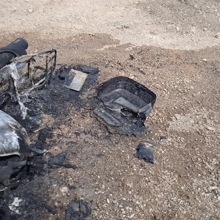 Mondial Motor Motorun Şehir Halinde Yanması