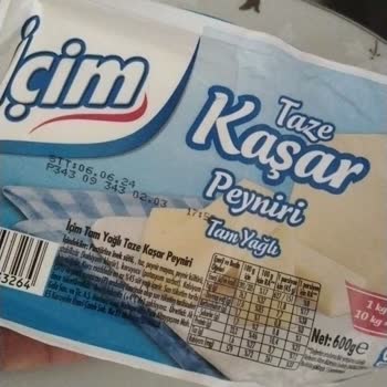 Ülker İçim Taze Kaşar Kaşar Peynirle Uzaktan Yakından Alakası Yok