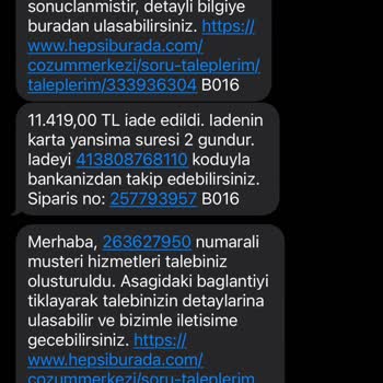 Hepsiburada Elektrikli Scooter Değişim Sureci