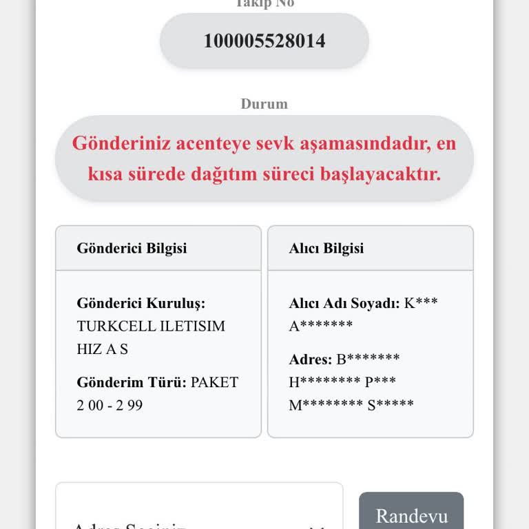 Kuryenet 8 Gündür Aynı Yerde İşlem Görmeyen Dağıtıma Çıkmayan Ürün.