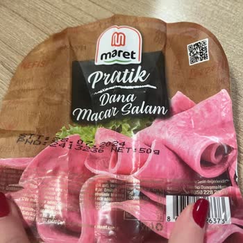 Maret Marka Salamda Yabancı Madde Çıkması