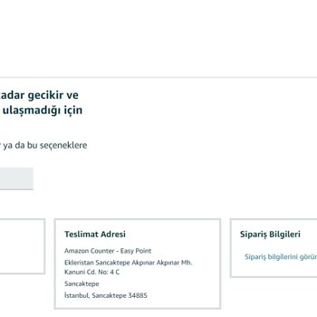 Amazon.com.tr Prime Üyeliğe Rağmen 7 Günde Kargomu Teslim Etmedi.