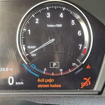 BMW Acil Çağrı Sistemi Mağduru Fahiş