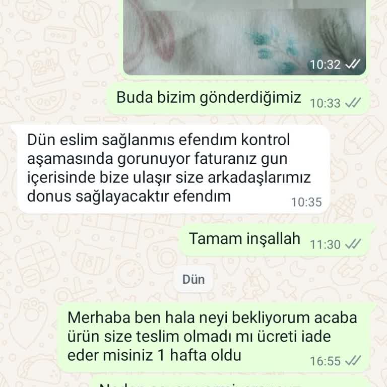 Sindal Giyim Cevap Vermiyorlar Şikayetim Var