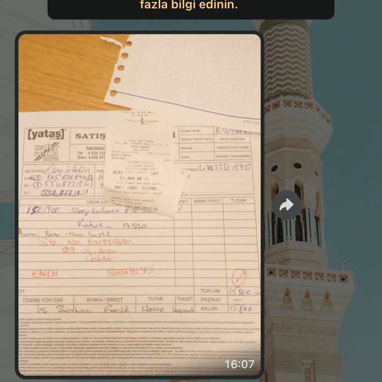 Manisa Yataş Enza'da Geciken Yatak Seti Ve İlgisiz Hizmet