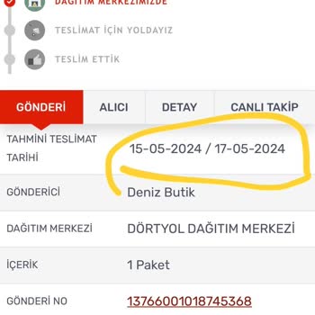 Kargomsende 9 Gündür Dağıtım Merkezinde Kargoyu Teslim Etmiyor!