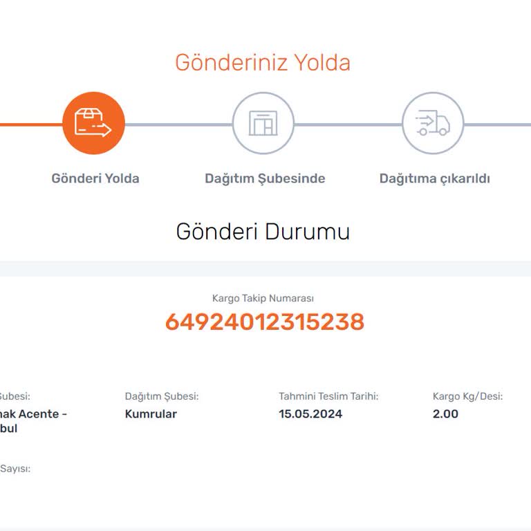 Sürat Kargo 5 Gündür Ürünümü Bekletiyor