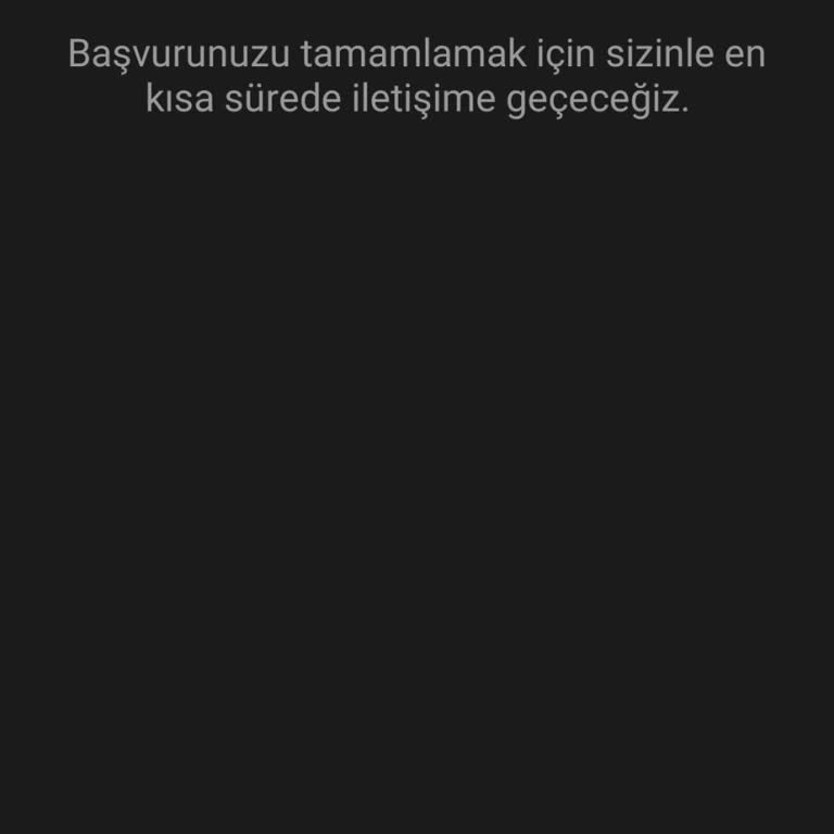 Enpara Başvurumu İptal Etmek İstiyorum.