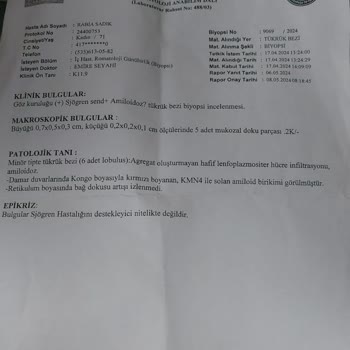 Zeytinburnu Özel Avrasya Hastanesi Yanlış Teşhis Ve Saygısızlık