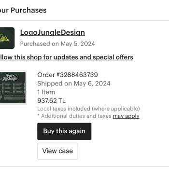 Etsy.com Para İadesi Yapmıyor!