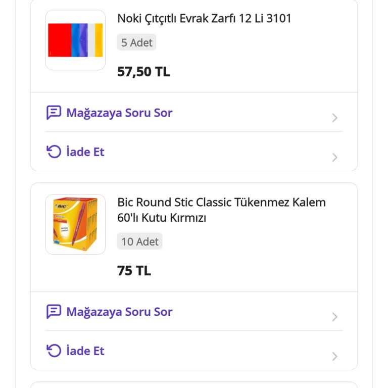 N11 Eksik Malzeme Gönderiyor!