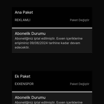 Exxen İzinsiz Çekim Yaptı Kartımdan