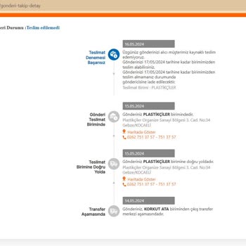 MNG Kargomu Teslim Etmiyor