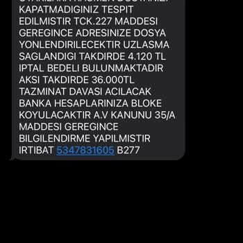 MAVISTIC (SMS) Kullanıcı Adı İle İlgili Mesaj Şikayeti
