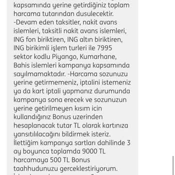 ING 500 TL Kampanya Yalanı