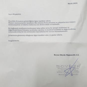 Boyner İnceleme Sorunu / 1027486761 Numaralı Siparişi Nike Siyah - Gri