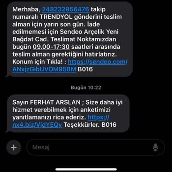 Trendyol Müşteriden Kargo Ücreti Alıp Kargoyu Siz Gelip Alın Diyorlar