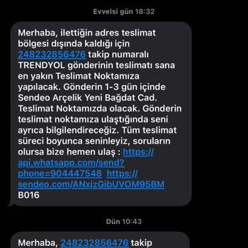 Trendyol Müşteriden Kargo Ücreti Alıp Kargoyu Siz Gelip Alın Diyorlar