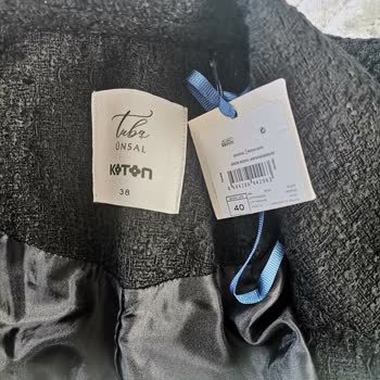 Koton Aldığım Ceketin Yanlış Beden Ve Yanlış Barkodla Gönderilmesi