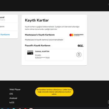 Fizy Üyelik İptalini Gerçekleştiremiyorum
