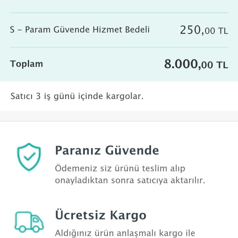 E-ticaret Marka Taklidiyle Dolandırıcılık&nbsp;Yüksek Tutarlı Alışveriş Mağduriyetim