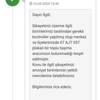 Antalya Büyükşehir Belediyesi Üzerinde Amblemi Var Siyah Plaka Araç Bize Ait Değil Diyorlar