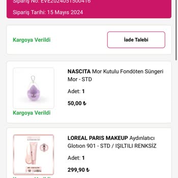 Eve Shop Alışveriş Pişmanlığı