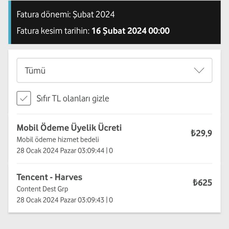 Vodafone Tencent Harves Mobil Ödeme