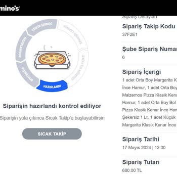 Domino's İstanbul Gaziosmanpaşa Şubesi Kurye Sorunu Klişesi