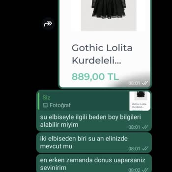 Gothilicastore Gothilica İletişim Sorunu