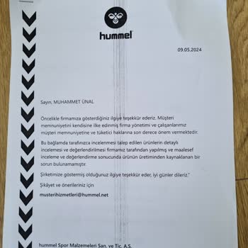 Hummel Ürün Kalitesi Ve Tüketici Hakkı
