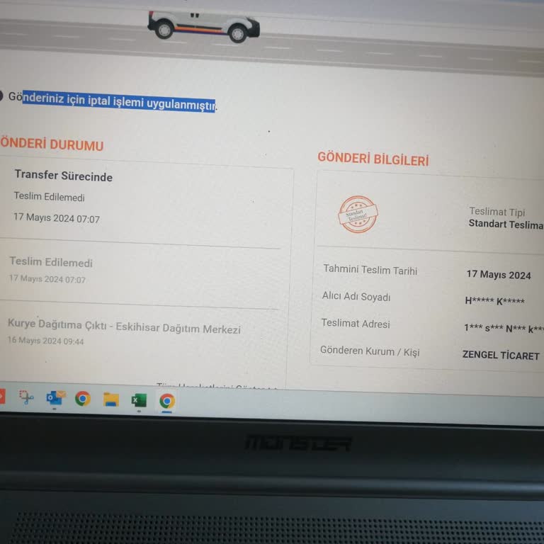 Hepsijet Kargo Sorumsuzluğu. Aramadan Sormadan Adrese Gelmeden İade
