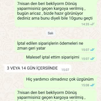 Butik Ponçik Giyim İademi İstiyorum!