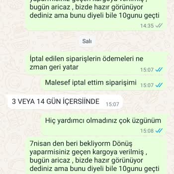 Butik Ponçik Giyim İademi İstiyorum!