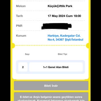 Biletinial.com 1 Alana 1 Bedava Kampanya Yanıltması!