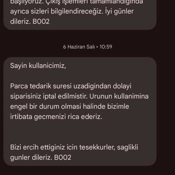 Dyson Garantili Parça Tedarik Sorunu Ve İlgisizlik