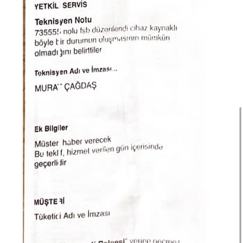 Siemens Ev Aletleri Buzdolabı Kapak Sararması Ve Servis Süreci Sorunları