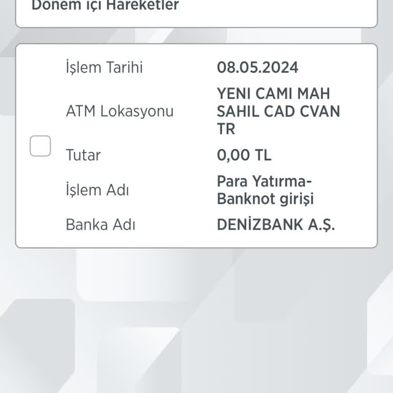 Ziraat Bankası Paramı Hesabıma Yatırmadı
