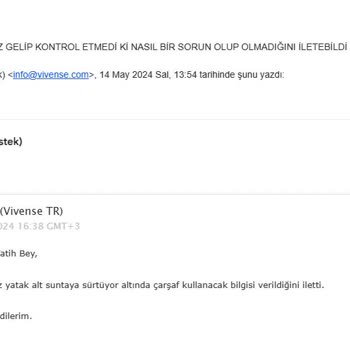 Vivense Müşteri İle Dalga Geçiyor
