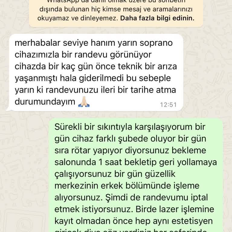 Suit Güzellik Merkezleri Suit FSM Güzellik Salonu Bursa Şikayet