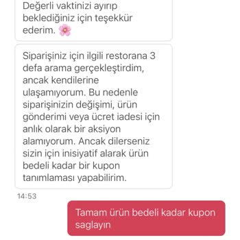Yemek Sepeti Müşterilerine Verdiği Değer