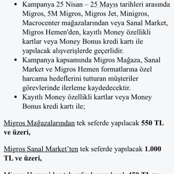 Migros "Money Avı" Kampanyası