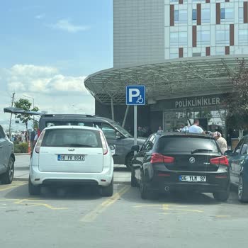 Ankara Etlik Şehir Hastanesi Engelli Park Sorunu