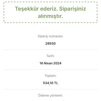 Goody Ürünüm Teslim Edilmedi