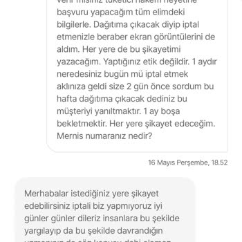 Hepsiburada Uzun Bekleyiş Sonrası İptal Edilen Masa Takımı Siparişi