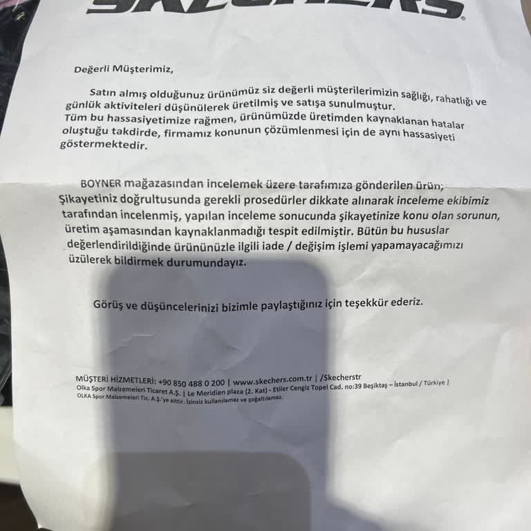 Skechers Ayakkabı Aşınma Soyulma Red